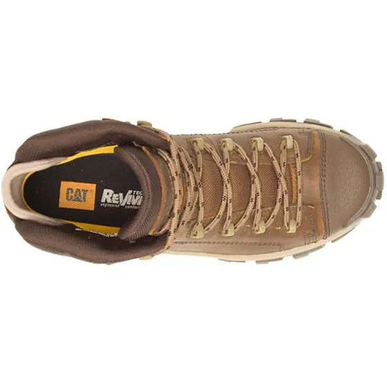 Bota CAT Alaska Sin Puntera Beige: Resistencia y Estilo Incomparable - Bota CAT Alaska Sin puntera Beige