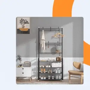 Zapatero Perchero de 4 Niveles: ¡Organiza tu hogar con estilo!