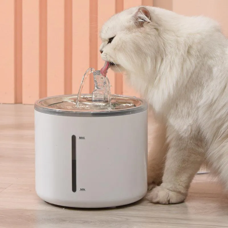 FUENTE DE AGUA PARA GATOS CON SENSOR: ¡Mantén a tu felino hidratado y feliz! - FUENTE  DE AGUA   PARA GATOS CON SENSOR