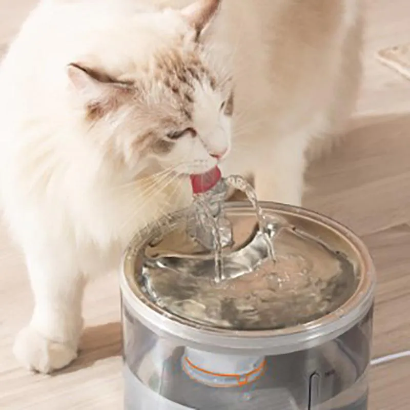 FUENTE DE AGUA PARA GATOS CON SENSOR: ¡Mantén a tu felino hidratado y feliz! - FUENTE  DE AGUA   PARA GATOS CON SENSOR