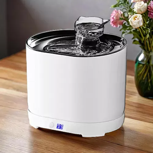 FUENTE DE AGUA PARA GATOS CON SENSOR: ¡Mantén a tu felino hidratado y feliz!