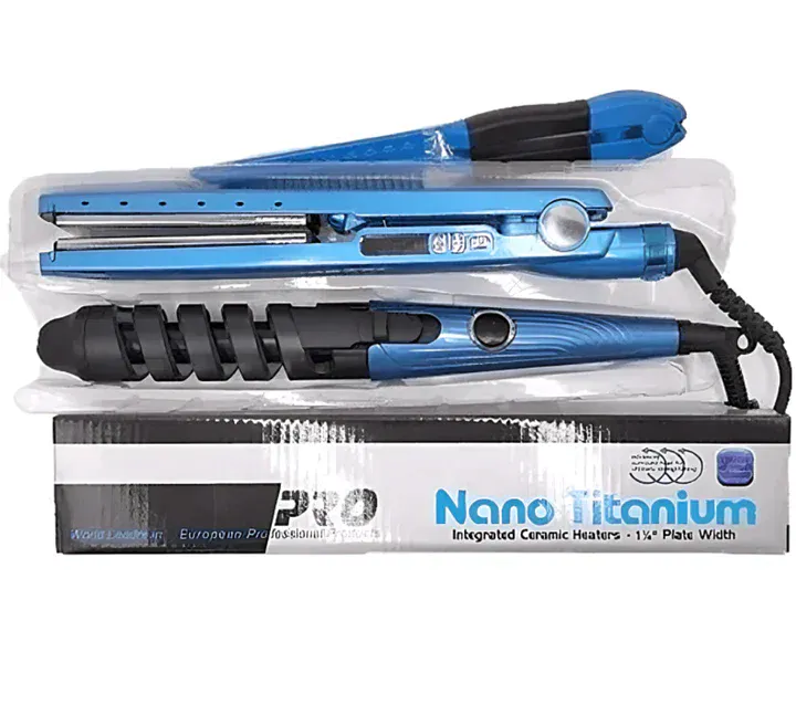 Combo Plancha, Rizador y Peine: Tu Trio Perfecto para un Cabello Impecable - Combo Plancha + Rizador + Peine