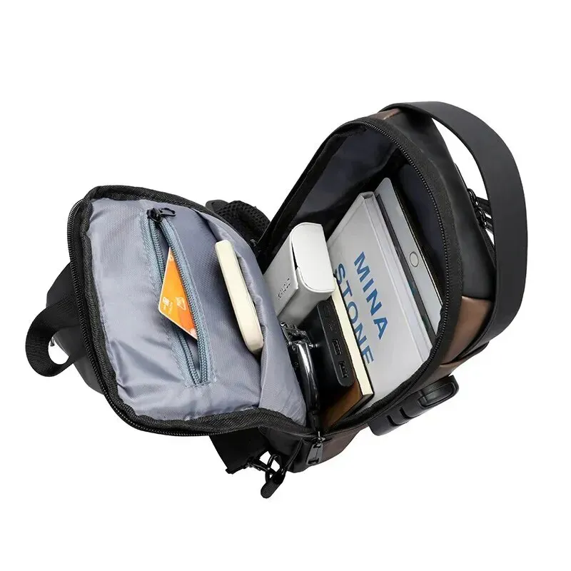 Bolso Bandolera Antirrobo con Clave USB: Seguridad y Estilo a tu Alcance - Bolso Bandolera Antirrobo Clave USB