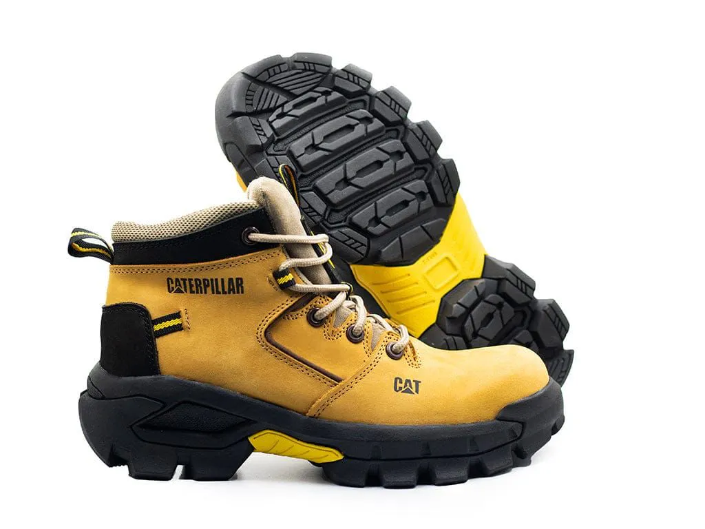 Botas Caterpillar 021 con Puntera Oro: Resistencia y Estilo para el Trabajo - Botas Caterpillar 021 con puntera Oro