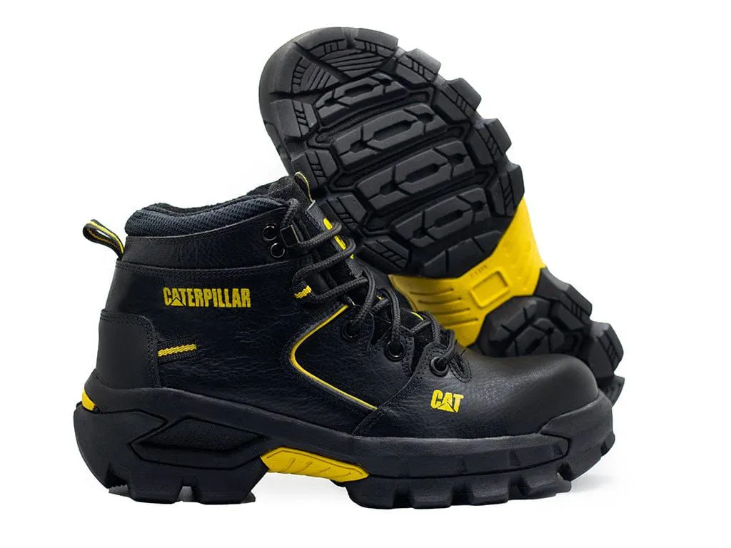 Botas Caterpillar 021 con Puntera Oro: Resistencia y Estilo para el Trabajo - Botas Caterpillar 021 con puntera Oro