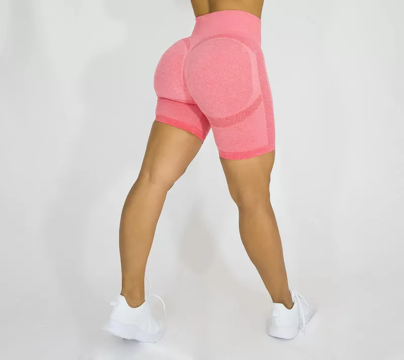 SHORT LEVANTA COLA: Leggings de Entrenamiento Sin Costuras para Mujer
