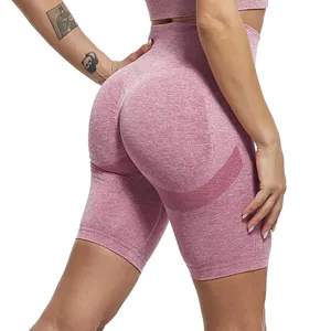 SHORT LEVANTA COLA: Leggings de Entrenamiento Sin Costuras para Mujer - SHORT LEVANTA COLA