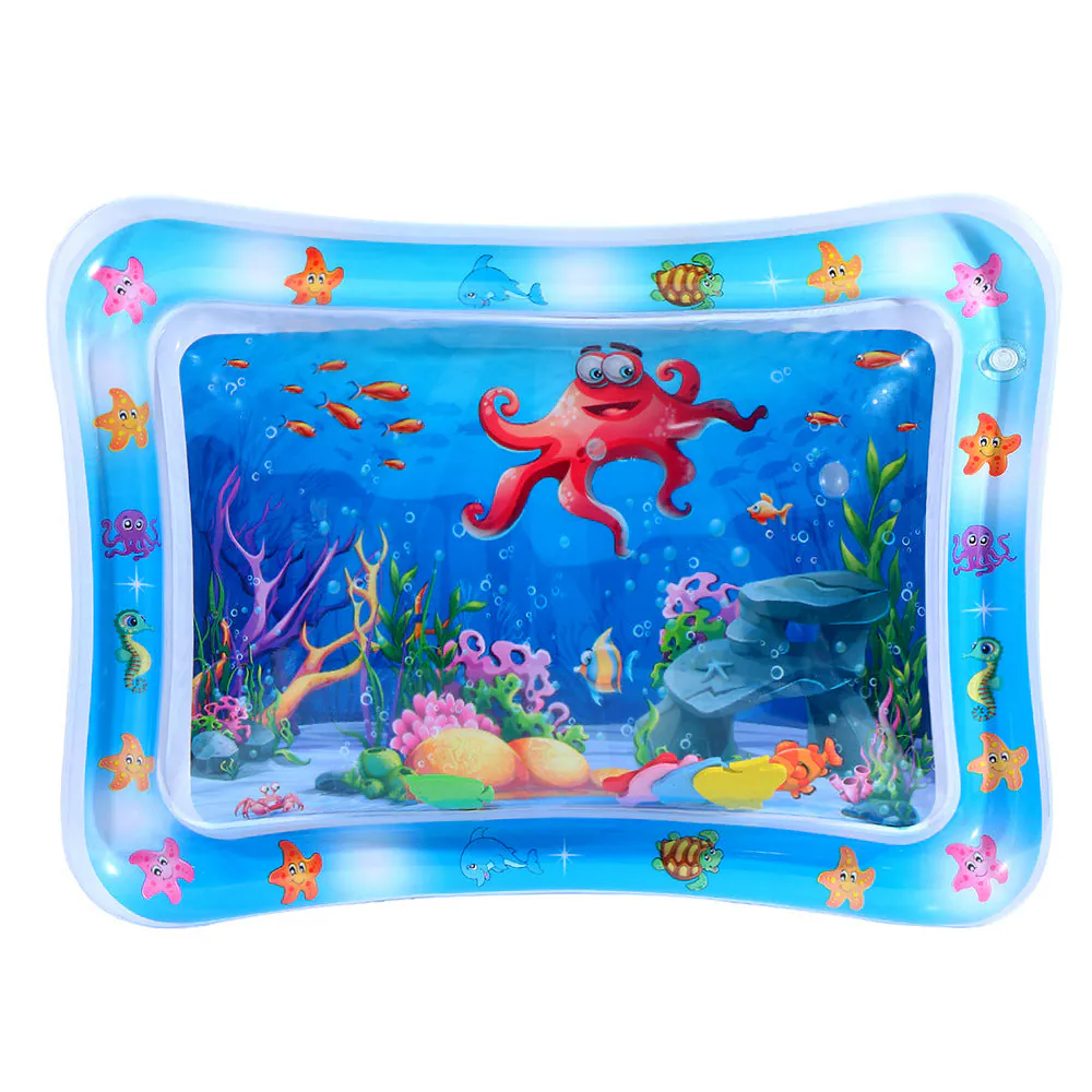 Colchoneta Tapete De Agua Inflable Bebés: ¡Diversión y Desarrollo para Tu Bebé! - Colchoneta Tapete De Agua Inflable Bebés