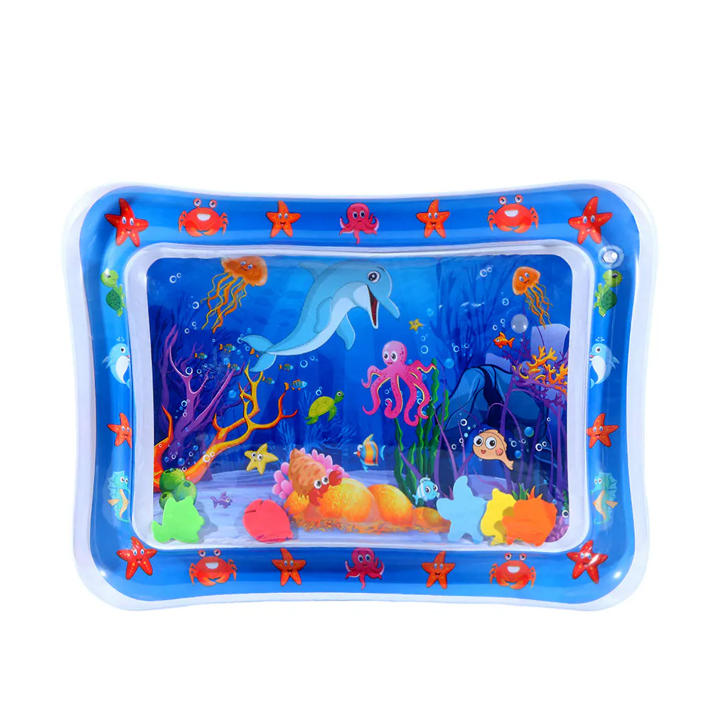Colchoneta Tapete De Agua Inflable Bebés: ¡Diversión y Desarrollo para Tu Bebé! - Colchoneta Tapete De Agua Inflable Bebés