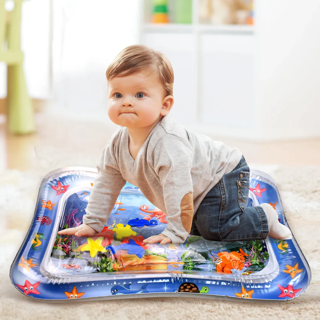 Colchoneta Tapete De Agua Inflable Bebés: ¡Diversión y Desarrollo para Tu Bebé! - Colchoneta Tapete De Agua Inflable Bebés