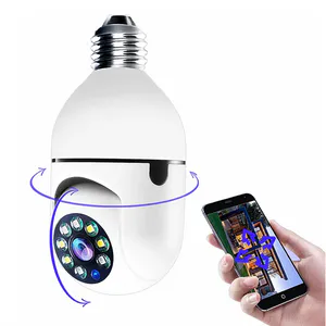 Cámara Bombillo de Seguridad 360°: ¡Vigila tu Hogar desde Cualquier Lugar! - Camara bombillo de seguridad 360°