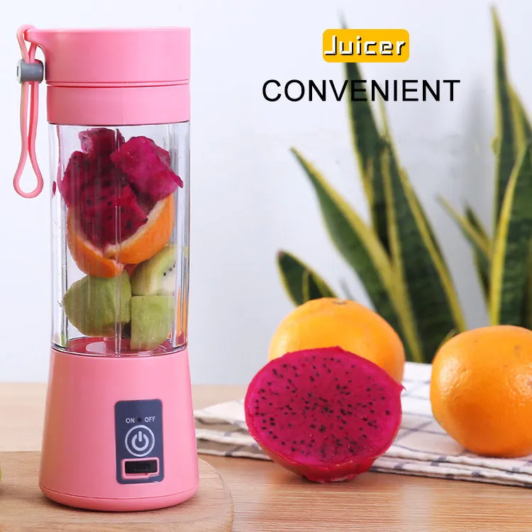 Termo Licuadora Portátil: ¡Tu Compañera Ideal para una Vida Saludable! - Termo Licuadora Portátil 6 Cuchillas rec