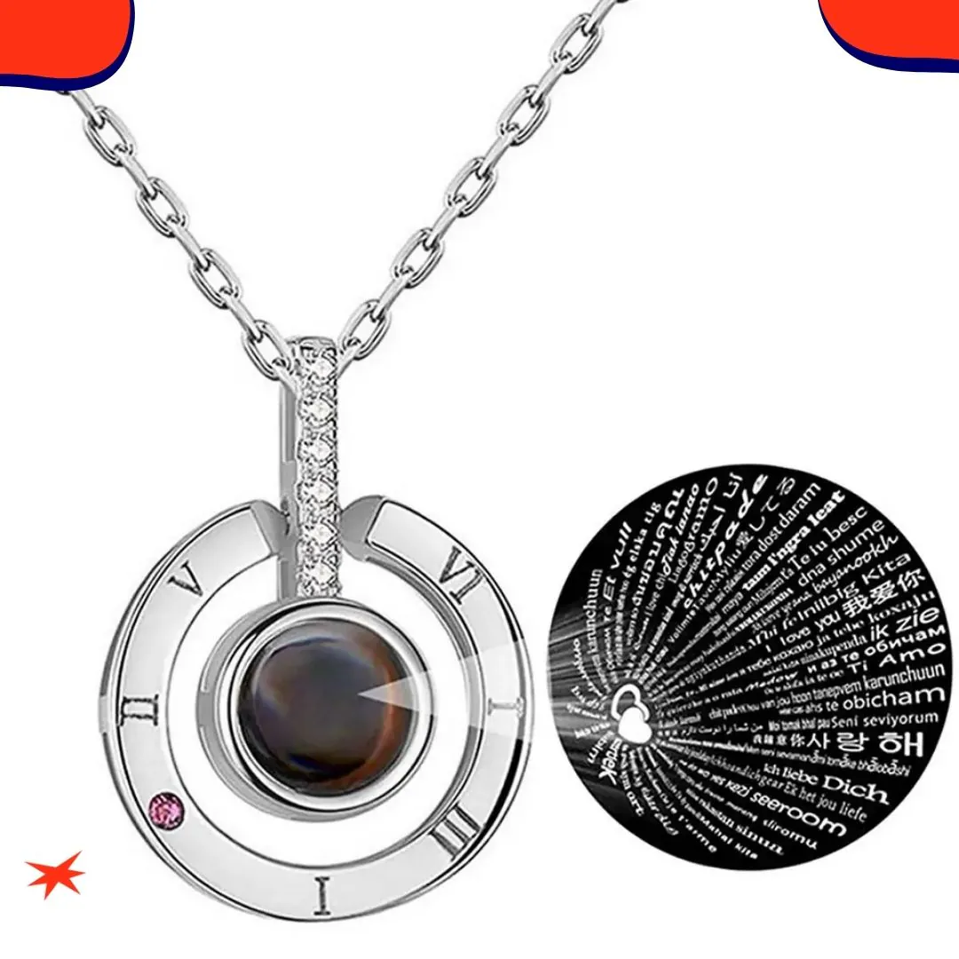 COMBO Te Amo 100Idiomas COLLAR+ANILLO DP