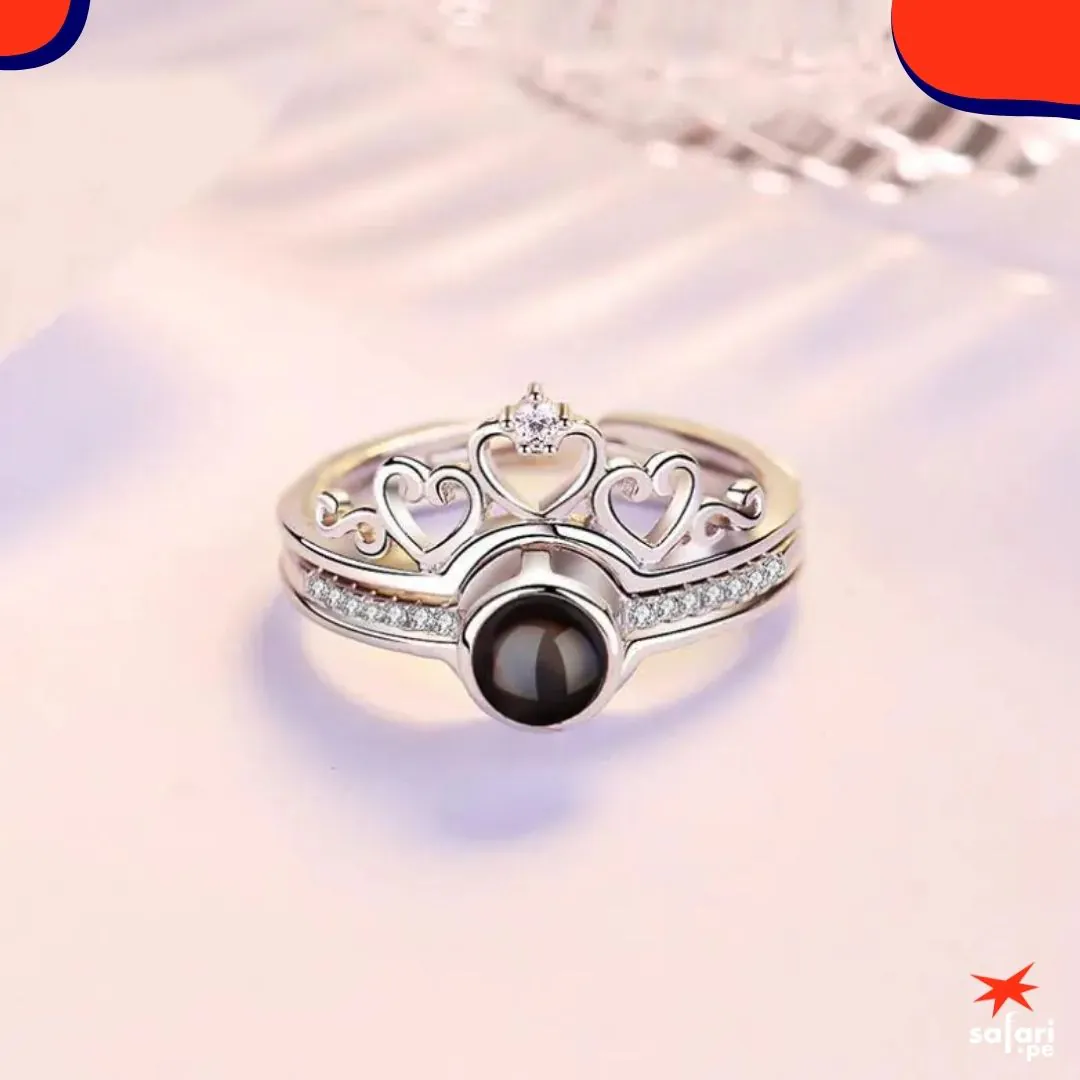 COMBO Te Amo 100Idiomas COLLAR+ANILLO DP