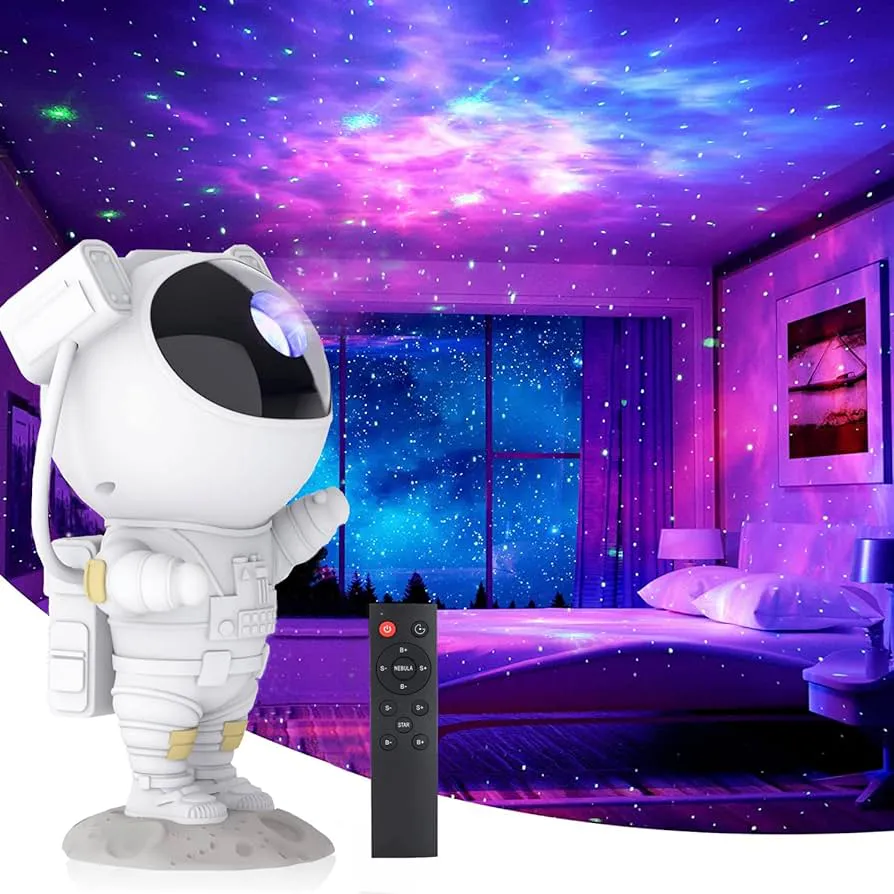 PROYECTOR ASTRONAUTA: Llena tu Hogar de Magia Estelar - PROYECTOR PARLANTE ASTRONAUTA MP3