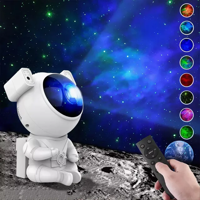 PROYECTOR ASTRONAUTA: Llena tu Hogar de Magia Estelar - PROYECTOR PARLANTE ASTRONAUTA MP3