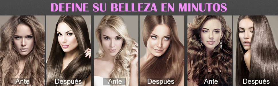 Plancha Cepillo 2 En 1: ¡Alisa y Ondula con Facilidad!