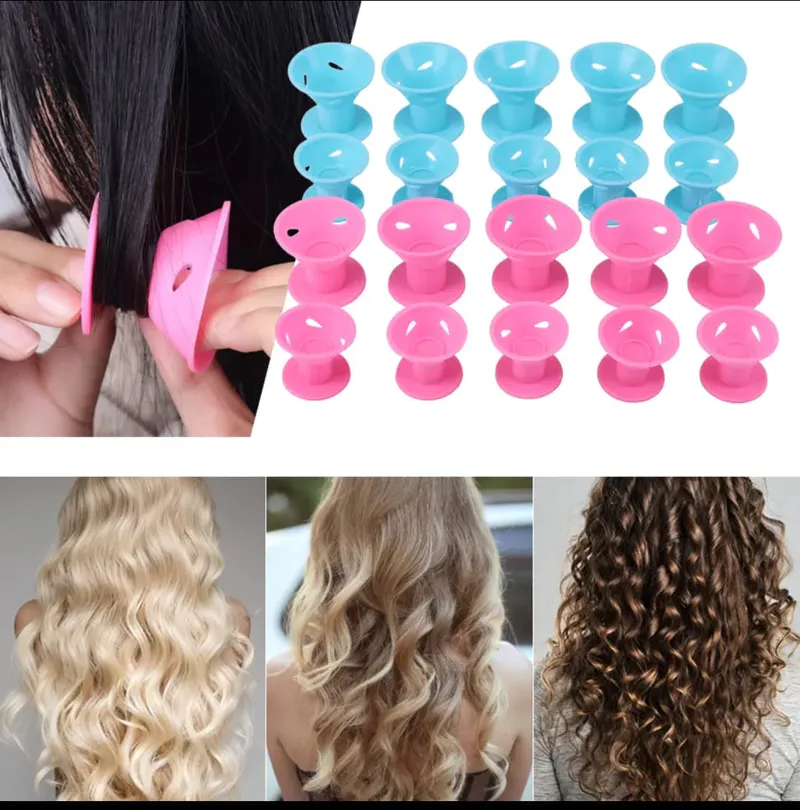 RIZADOR DE SILICONA PARA CABELLO: Ondas perfectas, sin daño