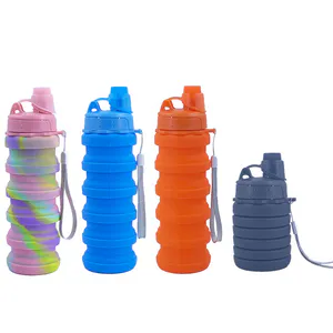 BOTELLA DE AGUA PLEGABLE EN SILICONA: ¡La solución perfecta para la hidratación en movimiento! - BOTELLA DE AGUA PLEGABLE EN SILICONA