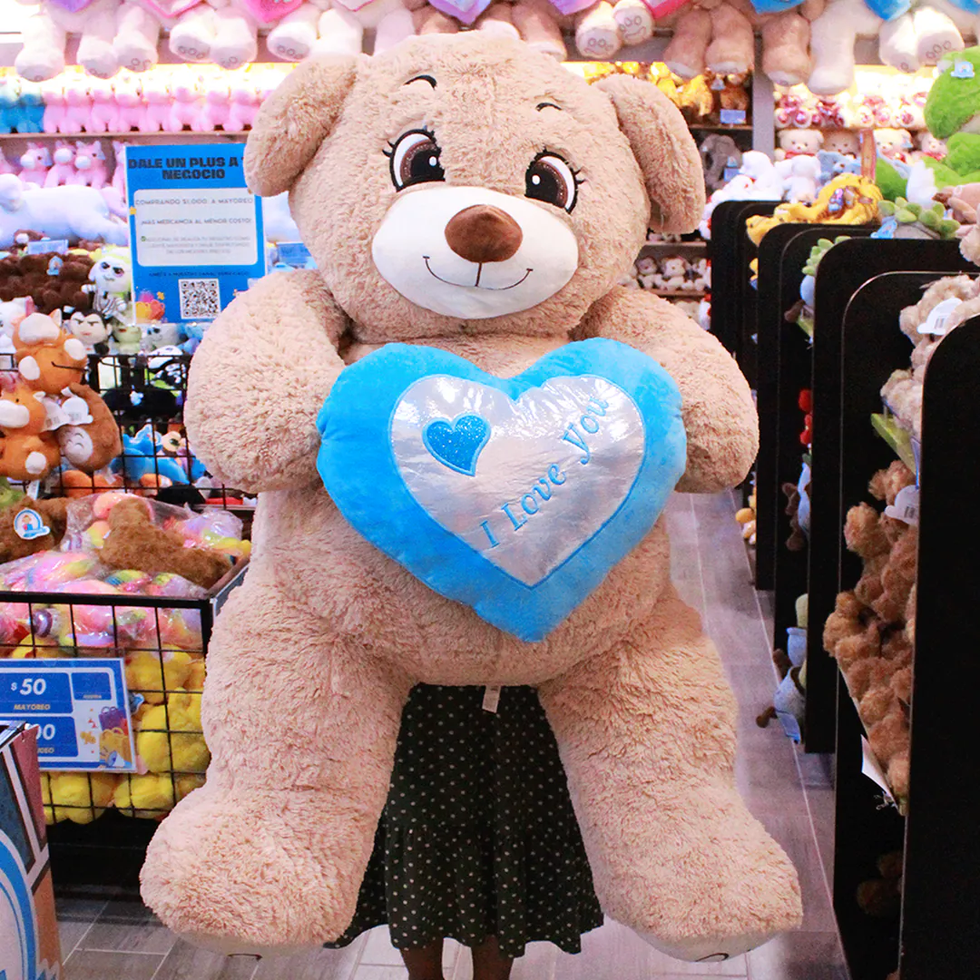 Peluche de Oso Arcoíris 1m: ¡El Abrazo Perfecto para Cualquier Ocasión! - Peluche de oso arcoiris 1m
