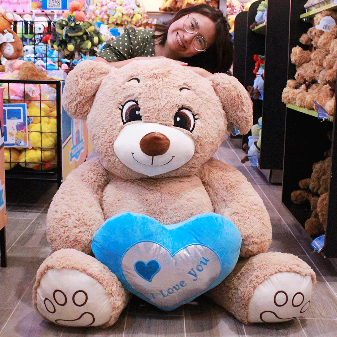 Peluche de Oso Arcoíris 1m: ¡El Abrazo Perfecto para Cualquier Ocasión! - Peluche de oso arcoiris 1m