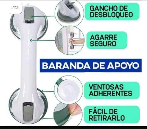 Barra de Seguridad Antideslizante para Baño: ¡Seguridad y Tranquilidad para tu Hogar! - Barra Seguridad Antideslizante Para Baño